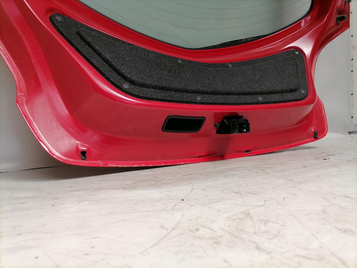 Mazda 2 DE original Heckklappe mit Heckscheibe Rot Bj.2010